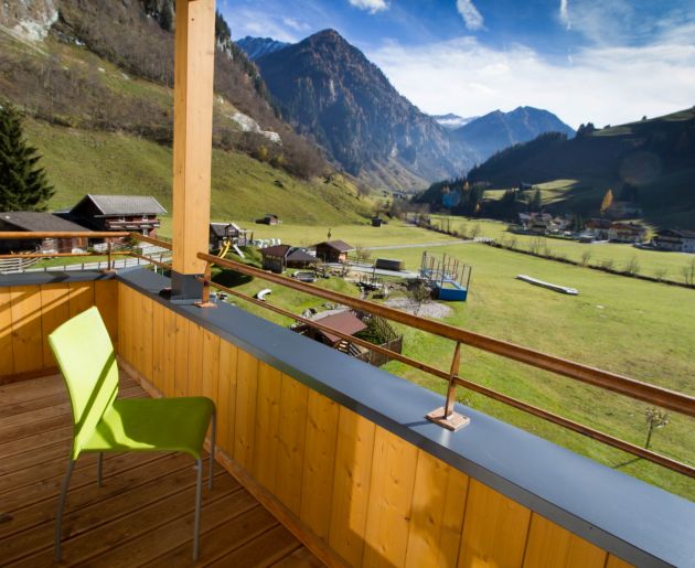 Beispiel Aussicht auf den Spielplatz und den Nationalpark